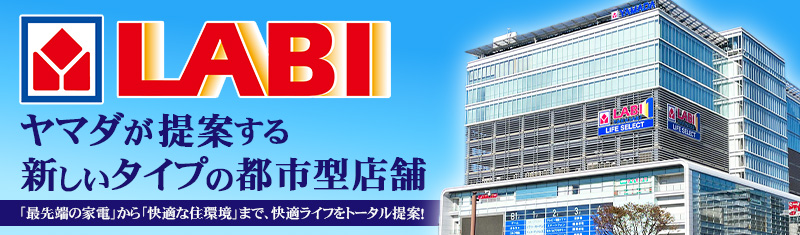 ヤマダが提案する新しいタイプの都市型店舗